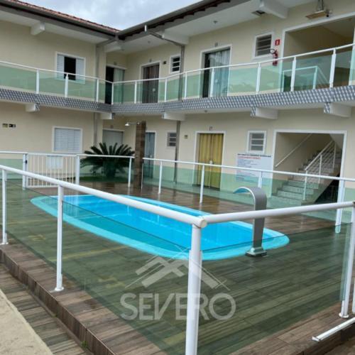 Cond Severos Mar L Apto- 16 C/ Piscina Ubatuba Esterno foto